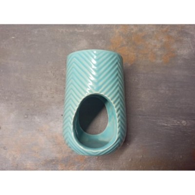 KOMINEK zapachowy CERAMICZNY na olejki woski tea lighty JODEŁKA JASNY